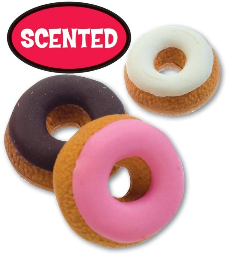 Geddes Raymond Geddes Donut Shoppe Scented Food Erasers (Pack of 36) - Image 2