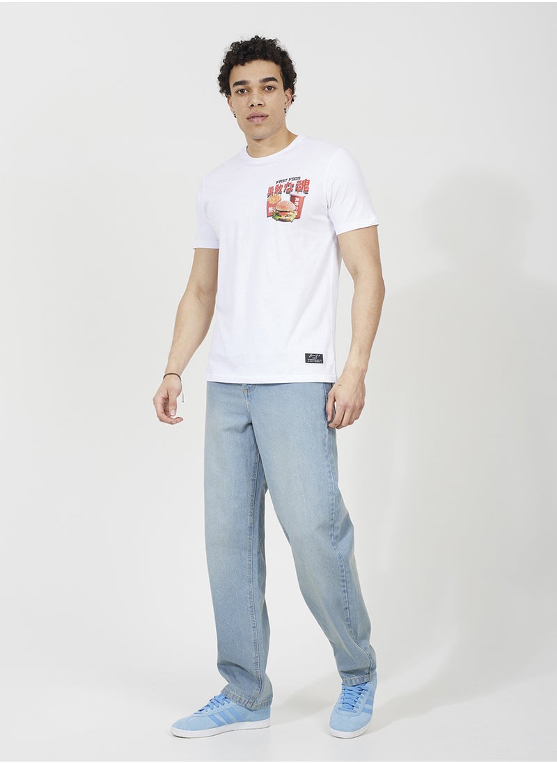 BRAVE SOUL Graphic Print T-Shirt  - Image 3