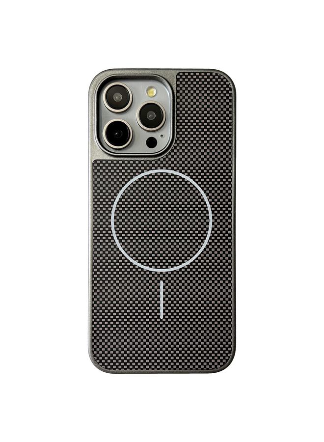 اس-توب جراب لهاتف iPhone 16 Pro Max من سلسلة Pita MagSafe TPU + جراب هاتف من نسيج PC - Image 1