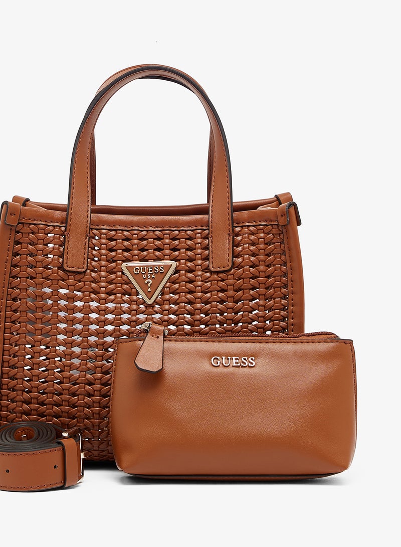 GUESS Brigitta Mini 2 In 1 Tote Bag - Image 4