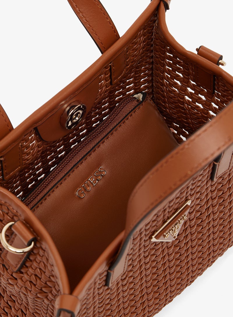 GUESS Brigitta Mini 2 In 1 Tote Bag - Image 5