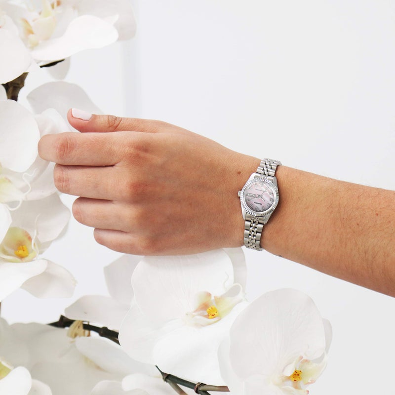 Armitron Women's Genuine Crystal Accented Bracelet Watch, 75/2475 - Image 2