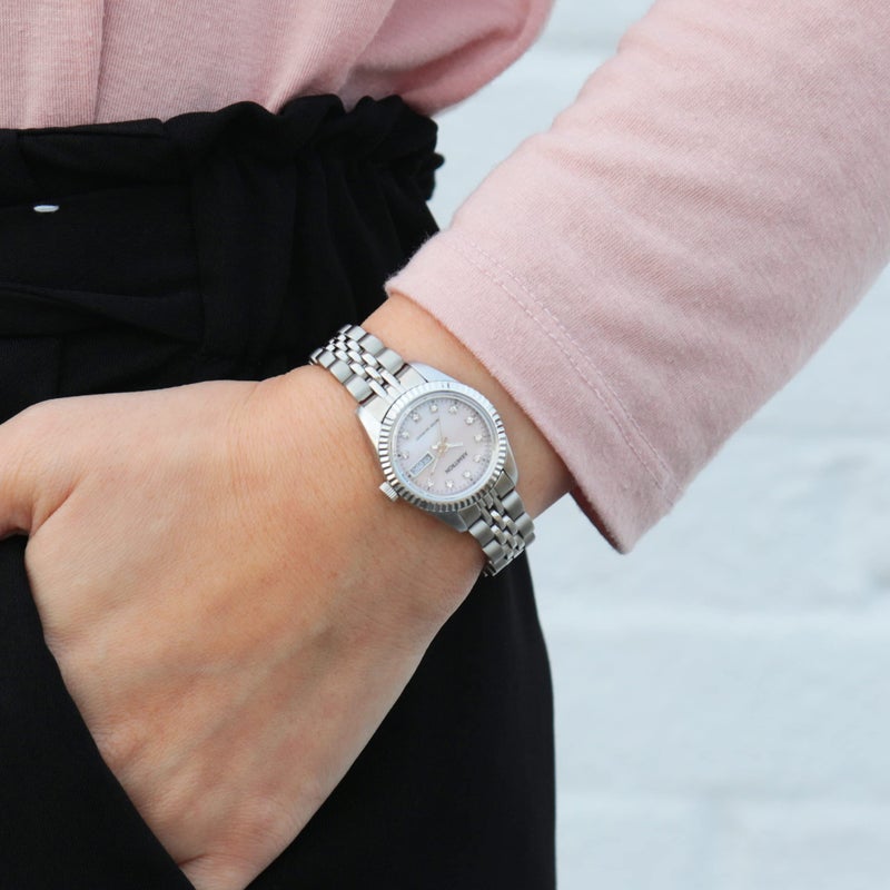 Armitron Women's Genuine Crystal Accented Bracelet Watch, 75/2475 - Image 3