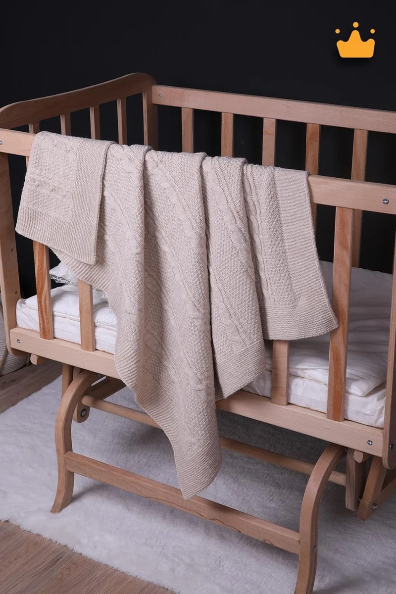 بيبي هولا Babyhola Knitted Girl Boy Baby Blanket TV Blanket 13720