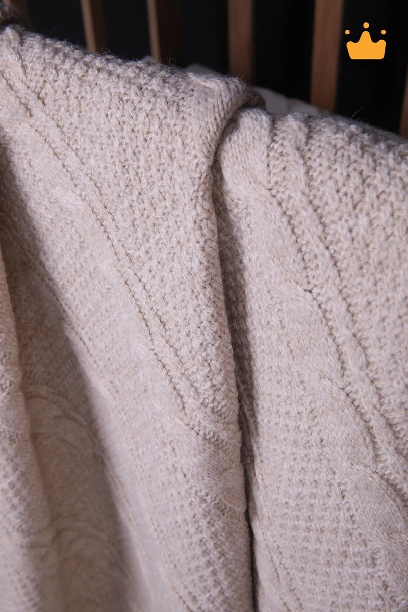 بيبي هولا Babyhola Knitted Girl Boy Baby Blanket TV Blanket 13720