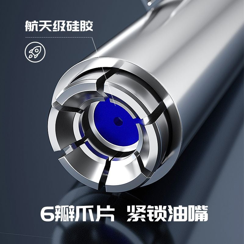 Stainless Steel Grease Nozzle Head – Manual High Pressure Lock Clamp Type - Image 5