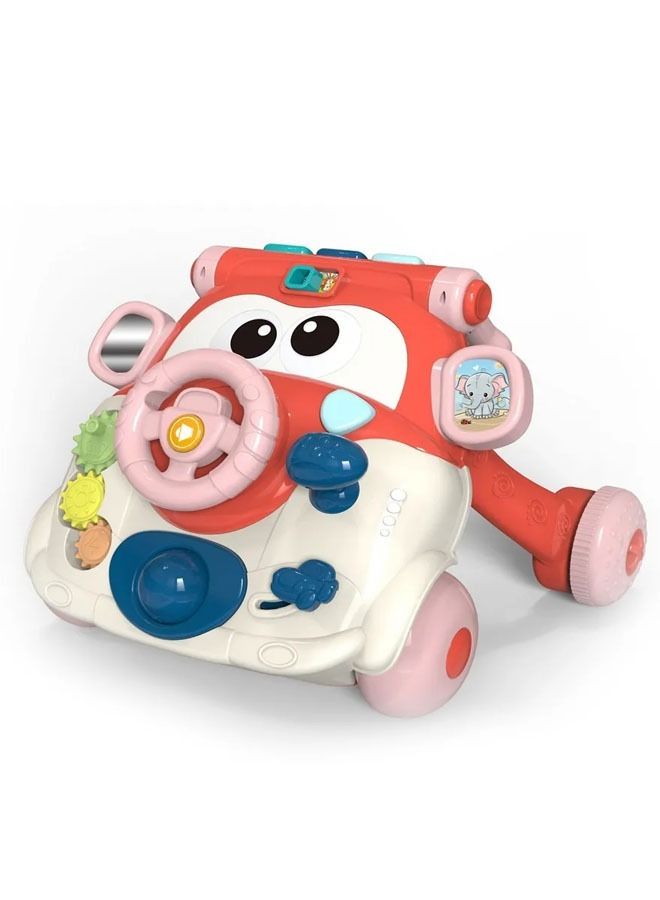 إن كي أكس عربة مشي لتعليم الأطفال مع مركز نشاط للتعليم المبكر مع إضاءة وموسيقى للأطفال الرضع والأطفال الصغار - Image 2