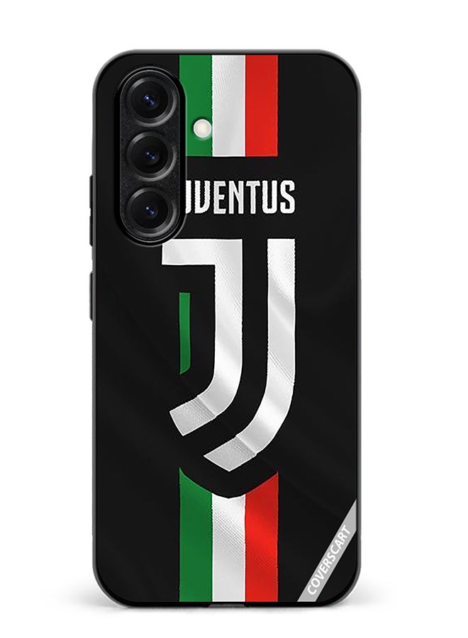 VR CREATIVE Protective Case Cover For Samsung Galaxy S25 Plus Juventus Logo Design Multicolour