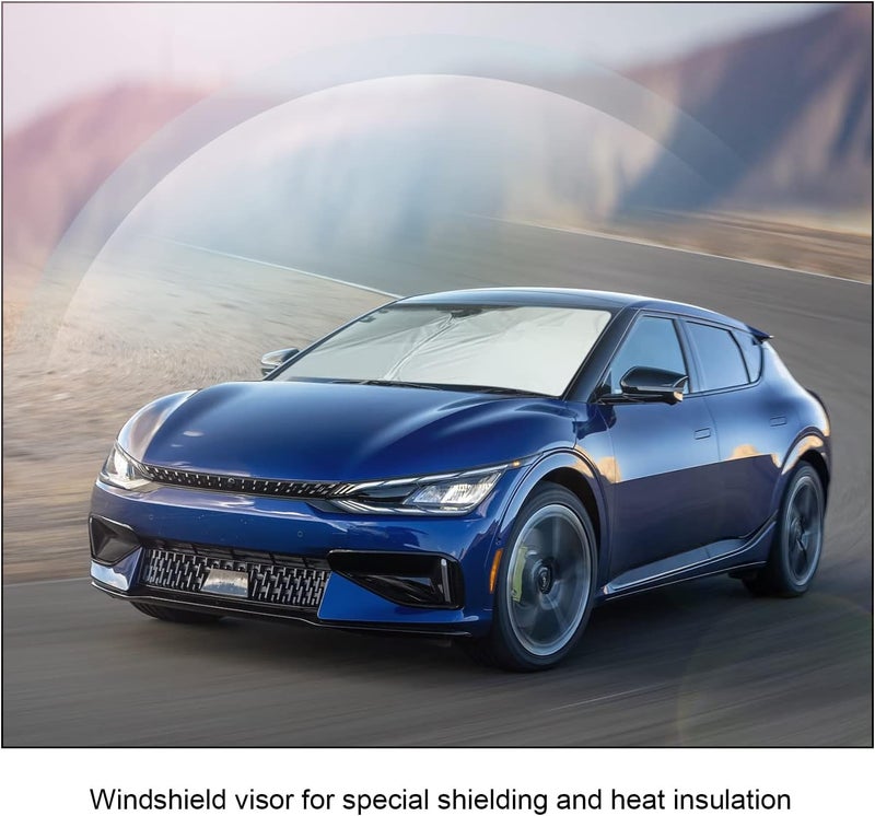 BIXUAN EV6 2024 Sun Protection Windscreen Cover for Kia EV6 2022-2024 - Image 4