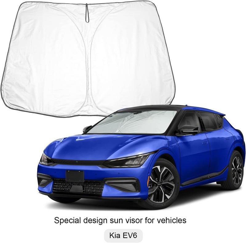 BIXUAN EV6 2024 Sun Protection Windscreen Cover for Kia EV6 2022-2024 - Image 5