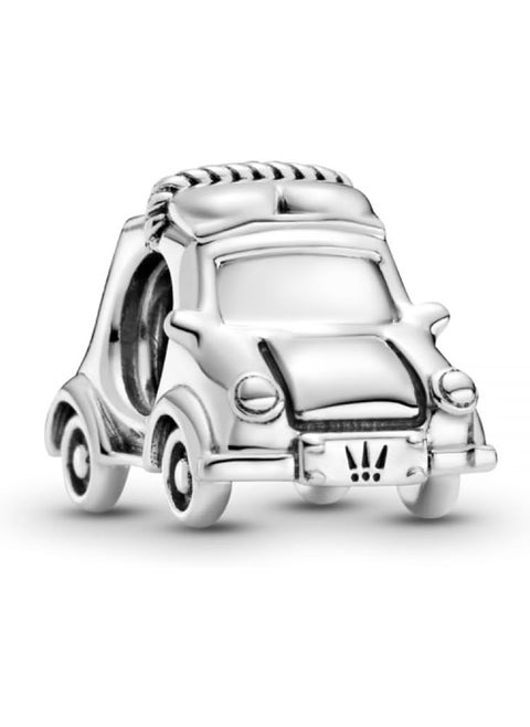Electric Car Charm in Sterling Silver