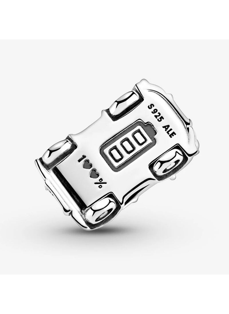 PANDORA Electric Car Charm in Sterling Silver  - Image 5