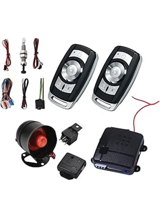 Universal Portable Car Alarm Anti Theft Security System with Remote Control Vehicle Protection Device - Image 1