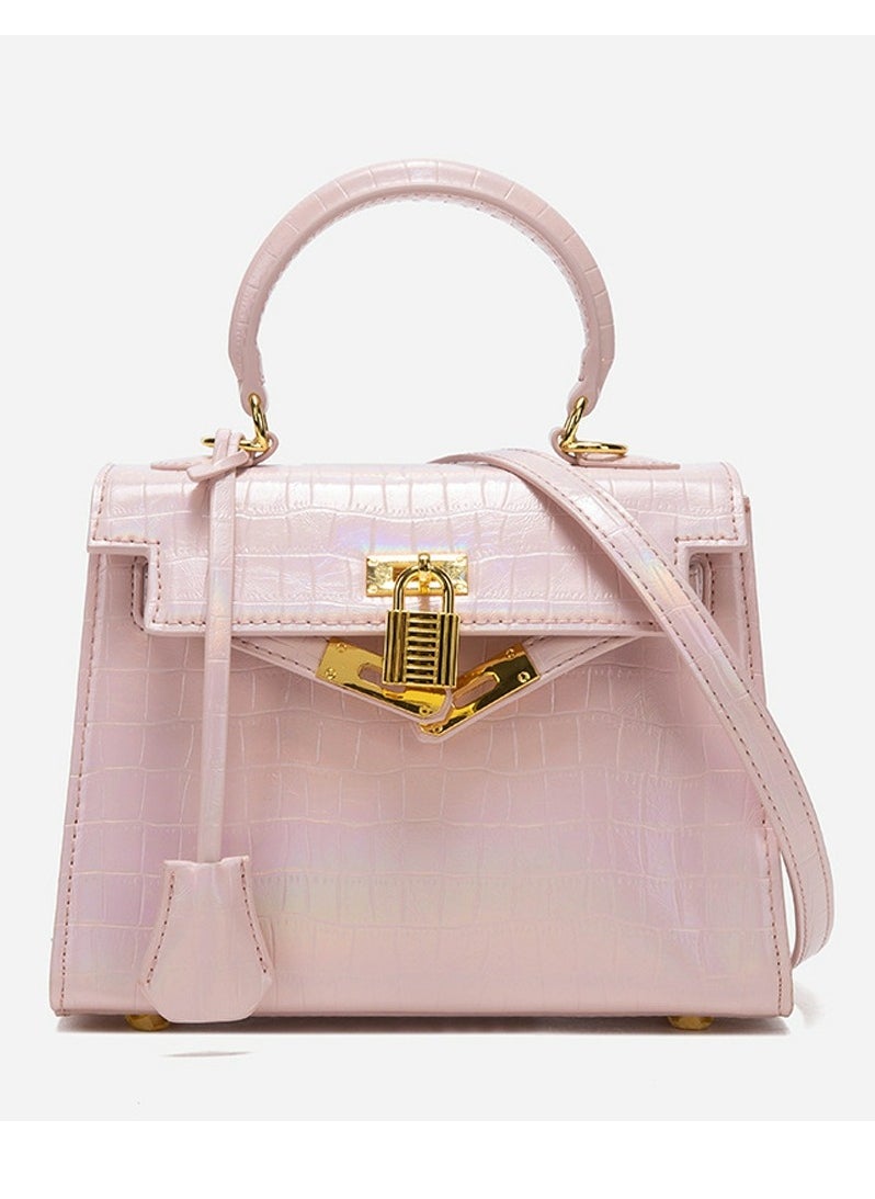 Loquat Ladies' Stylish Handbag Single Shoulder Crossbody Bags Pink  - Image 1