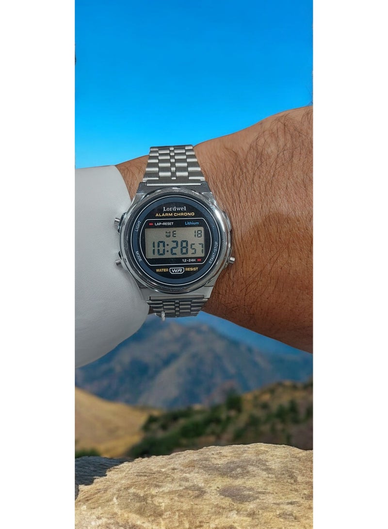 لورد ساعه لورد ويل رقميه ستيل ضد الماء - Image 3