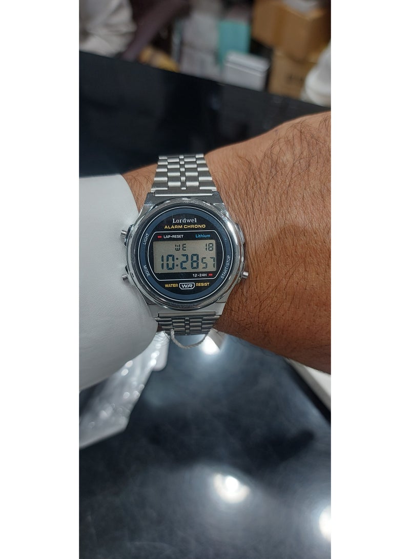 لورد ساعه لورد ويل رقميه ستيل ضد الماء - Image 2