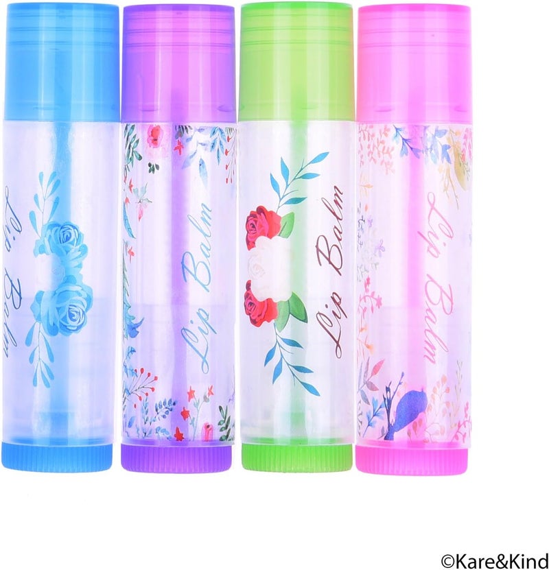 Kare Kind Value Pack of 400 Labels - 8 Different Designs - for Lip Balm Containers, Nasal Inhaler Tubes, etc. - Self Adhesive, Easy Peel - Image 4