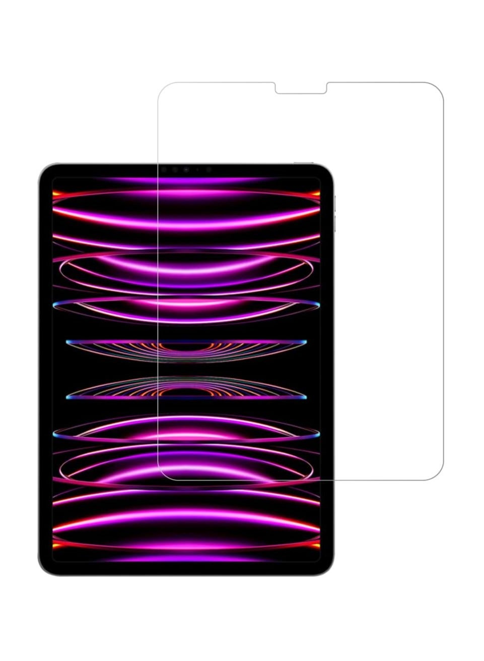 DUSALA Screen Protector for iPad Pro 11-Inch (2022/2021/2020/2018 Model), iPad Air 5/4 2022/2020 10.9-Inch, Face ID Compatible, Tempered Glass Film