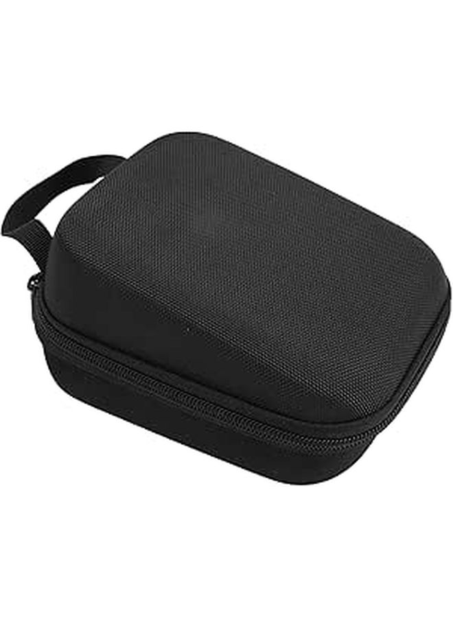 Black Hard Shell Travel Case With Shockproof Velvet Lining Compact Organizer - Image 1