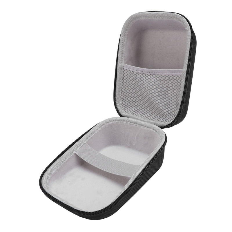Black Hard Shell Travel Case With Shockproof Velvet Lining Compact Organizer - Image 4