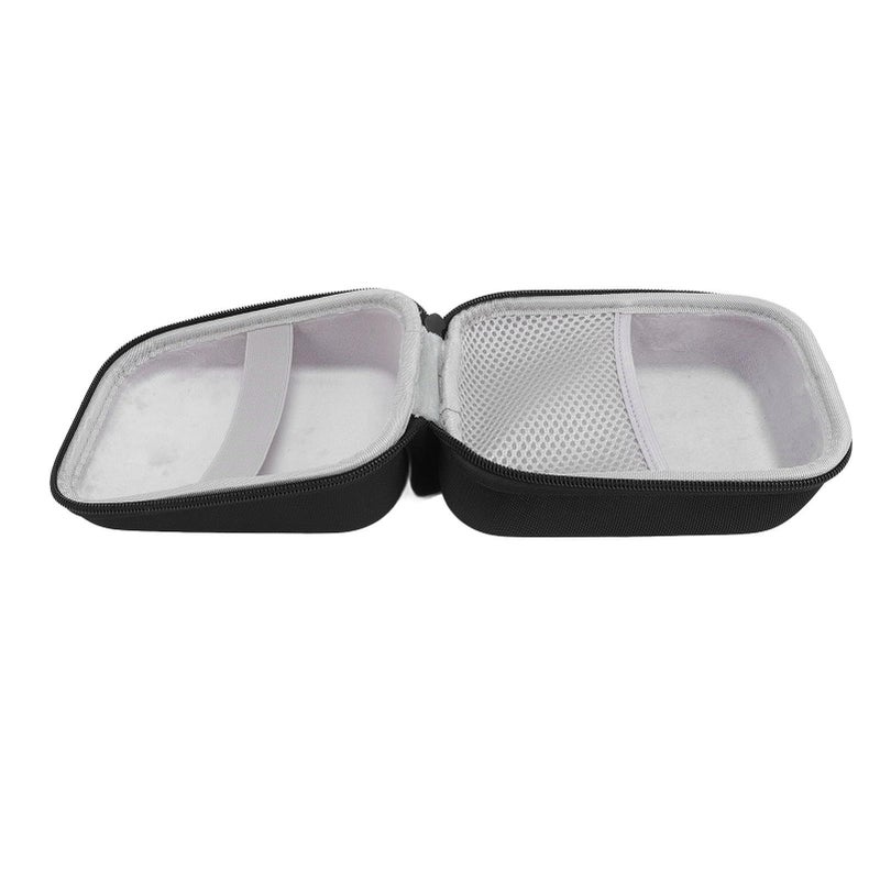 Black Hard Shell Travel Case With Shockproof Velvet Lining Compact Organizer - Image 5