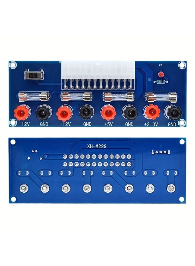 XH M229 ATX Power Splitter Board 24 Pin Adapter for Desktop PC 3 3V 5V 12V Transfer - Image 5
