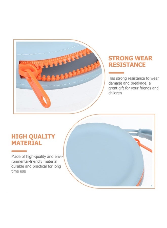 Versatile Silicone Mini Pouch for Coins Earphones Keys and More with Wrist Strap Portable Zipper Bag for Daily Essentials - Image 4