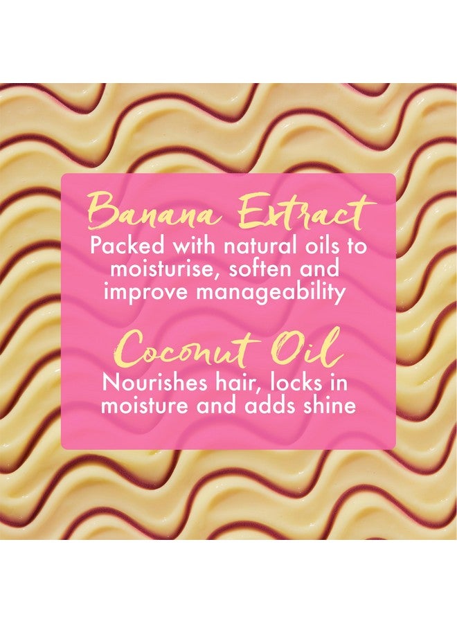 Umberto Giannini Banana Coconut Air Dry Cream 5.Fl Oz - Weightless Curl Cream With Medium Hold Flexible Curls And Waves - Image 1