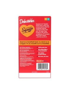 Hartz Hartz Delectables Squeeze Up Interactive Lickable Wet Cat Treats for Adult & Senior Cats, Chicken & Tuna, 10 Count,5 oz  - Image 4