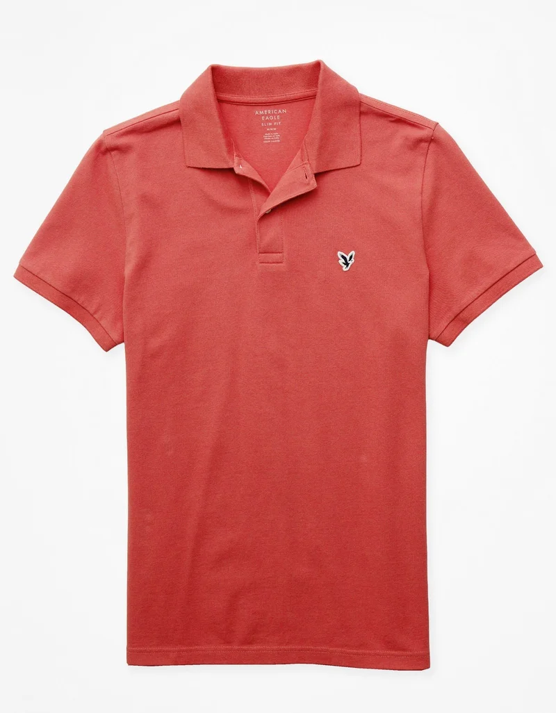 American Eagle  AE Slim Flex Polo Shirt for Men | Best Price UAE