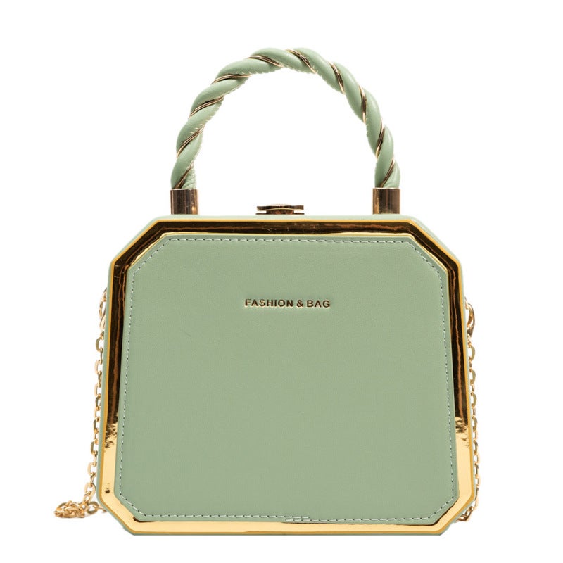 2025 New Wholesale Trendy High-End Small Square Versatile Chain Bag Fashion Handbag Crossbody Underarm Bag - Image 1