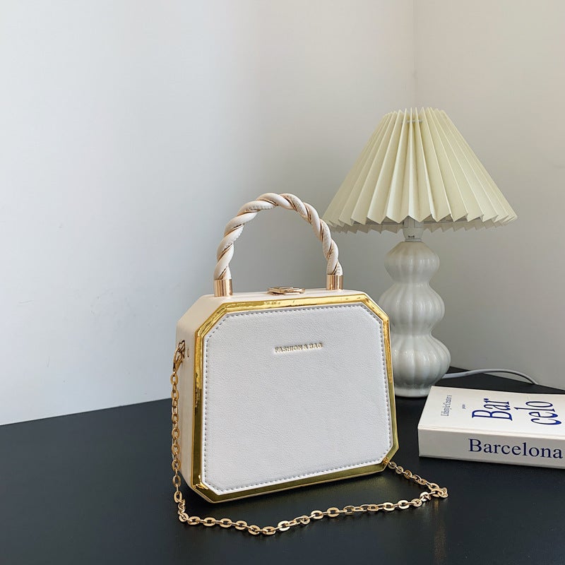 2025 New Wholesale Trendy High-End Small Square Versatile Chain Bag Fashion Handbag Crossbody Underarm Bag - Image 2
