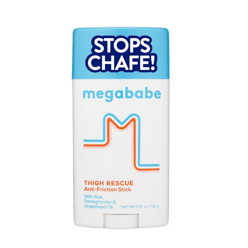 Megababe Thigh Rescue Anti-Chafe Stick | Prevents skin chafe & irritation | Thighs, arms, bra-lines & more | Summer Vacation Essentials | 2.12oz (Pack of 2) - Image 1