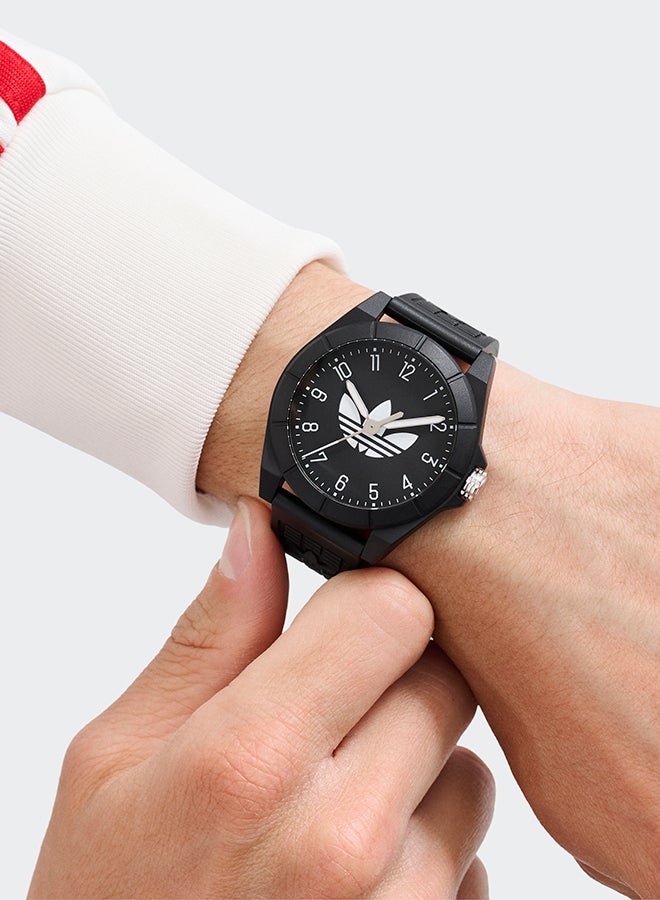 Adidas Uw Project Four Blk Cs Blk Dl 41Mm Qtz Blk Rs Fw24 - Image 4
