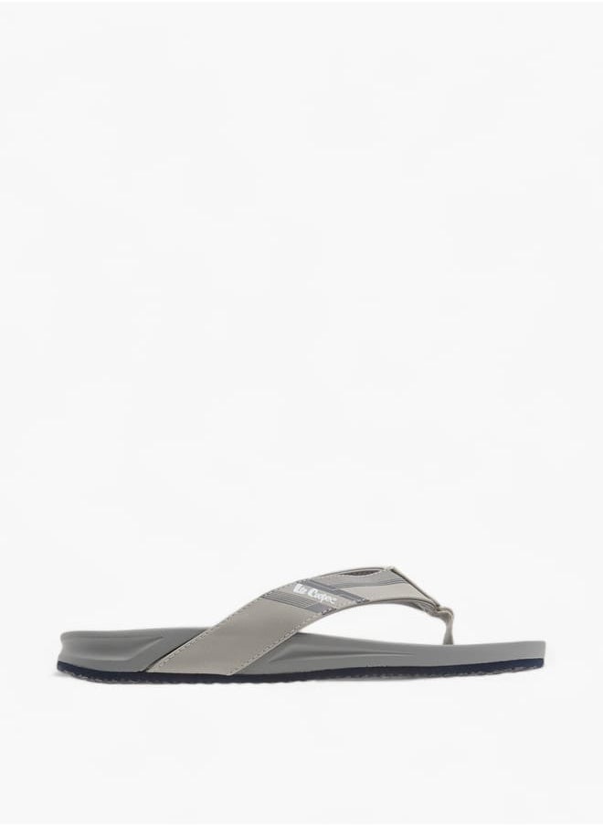 Lee Cooper Mens Logo Print Slip-On Flip Flops  - Image 1
