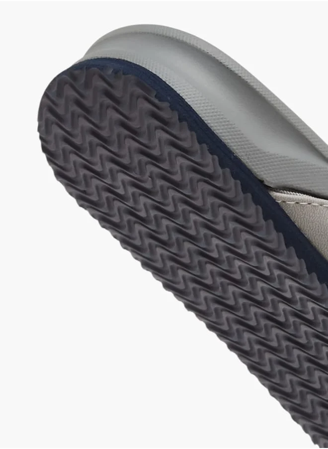 Lee Cooper Mens Logo Print Slip-On Flip Flops