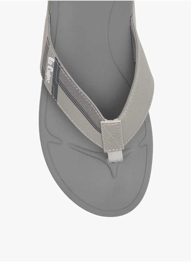 Lee Cooper Mens Logo Print Slip-On Flip Flops  - Image 3
