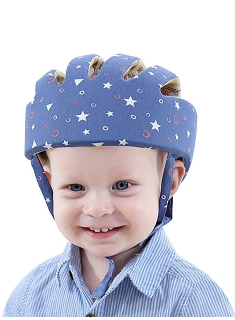 Zikra Baby Safety Helmet, Infant Adjustable Head Protector Soft Headguard for Toddler Learning to Walk - Image 1