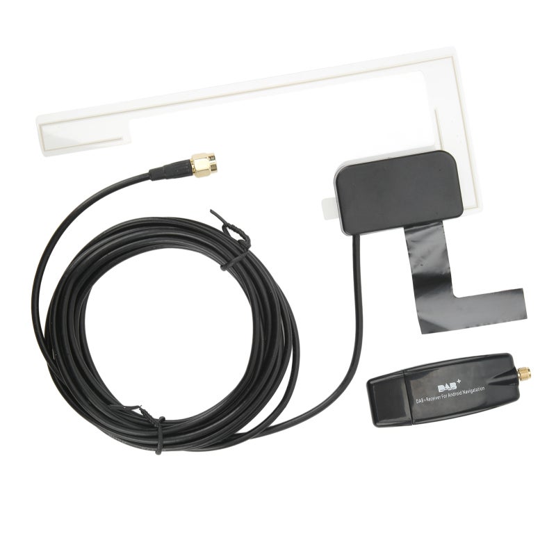 محول سيارة USB C لاستقبال الراديو الرقمي DAB - صندوق DAB عالي الحساسية مع بحث تلقائي عن القنوات لأنظمة الملاحة في السيارة بنظام أندرويد - Image 4