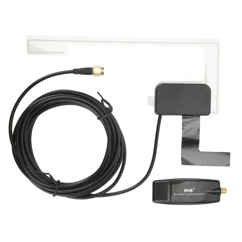 محول سيارة USB C لاستقبال الراديو الرقمي DAB - صندوق DAB عالي الحساسية مع بحث تلقائي عن القنوات لأنظمة الملاحة في السيارة بنظام أندرويد - Image 1