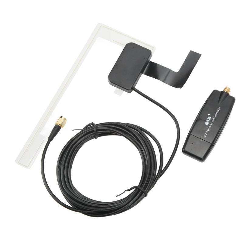 محول سيارة USB C لاستقبال الراديو الرقمي DAB - صندوق DAB عالي الحساسية مع بحث تلقائي عن القنوات لأنظمة الملاحة في السيارة بنظام أندرويد - Image 5