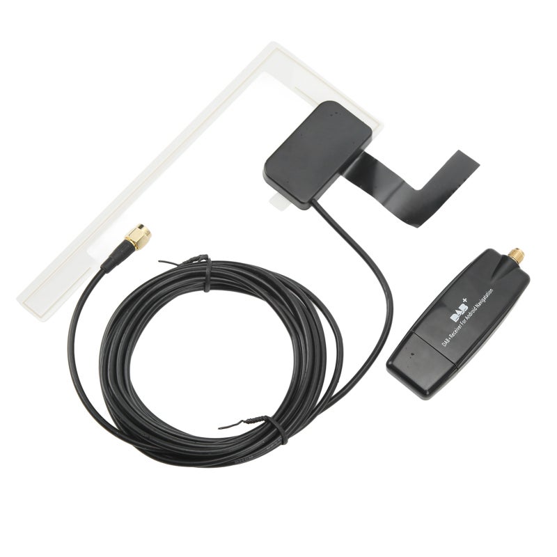 محول سيارة USB C لاستقبال الراديو الرقمي DAB - صندوق DAB عالي الحساسية مع بحث تلقائي عن القنوات لأنظمة الملاحة في السيارة بنظام أندرويد - Image 2