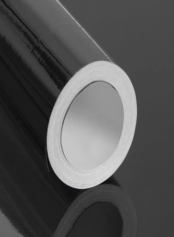 PENPRIS Black Metallic Wrapping Paper Roll- 17in X 49Ft Metal Wrapping Paper Roll for Gift Wrapping Solid Color Paper for Christmas,Birthday,Wedding,Baby Shower PAP12BK15 - Image 3