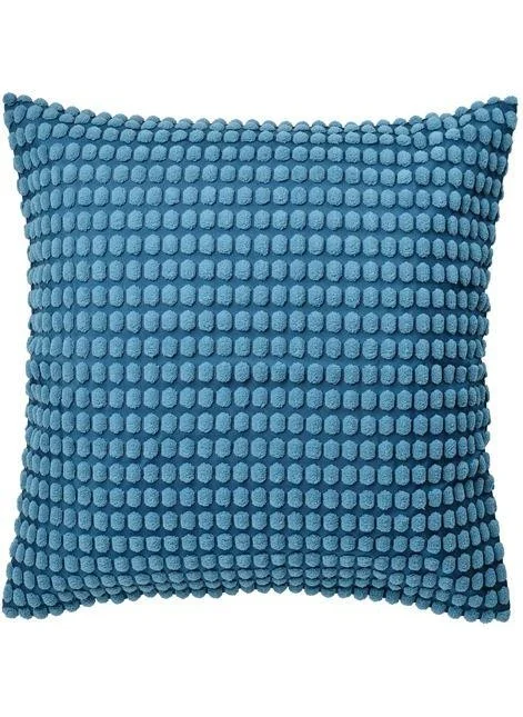 أيكيا Throw Pillow Cover Blue Color Meridyendukkan 65X65 cm Polka Dot Themed Home Textile
