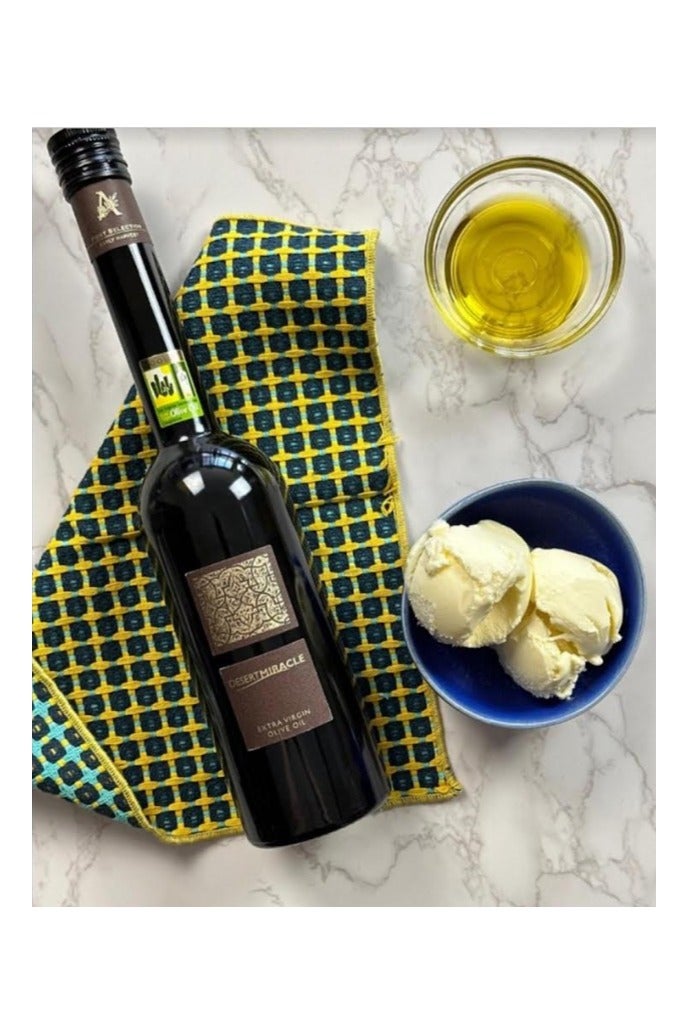 زيت زيتون عضوي فاخر معجزة الصحراء عصرة اولى على البارد 500 مل صنع في المغرب