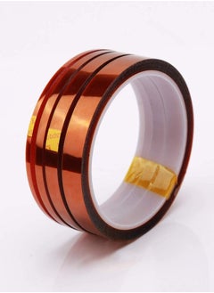 SYOSI High Temp Tape, Heat Resistant Tape Polyimide Masking Tape Kapton Tape for Masking, Soldering, Powder Coating, Sublimation and Insulating Circuit Boards  - Image 2