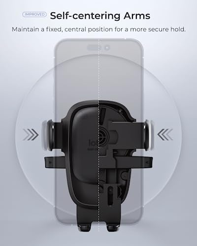 iOttie Easy One Touch Advanced Phone Mount for Tesla Model 3 and Model Y Screens - Universal Cell Phone Holder for iPhone, Google, Samsung, Moto, LG, and All Other Smartphones Black - Image 3