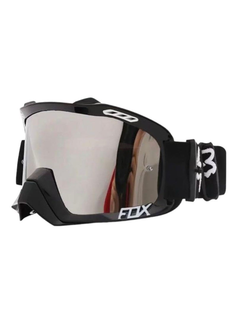 KOWVOWZ Motocross Sports Goggles, Motorcycle Goggles ATV Dirt Bike Off Road Racing Riding Goggle Anti UV, Adjustable Strap Outdoor - Image 1