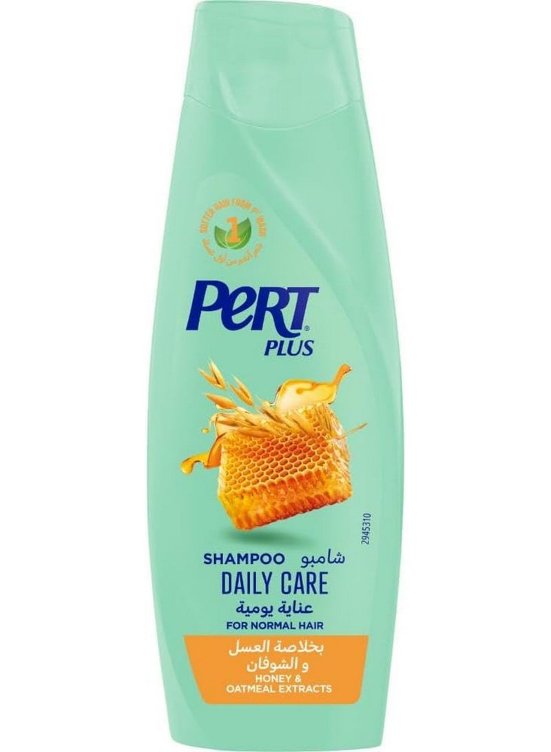 PERT PLUS Honey & Oatmeal Extracts Daily Care Shampoo 600 ML - Image 1