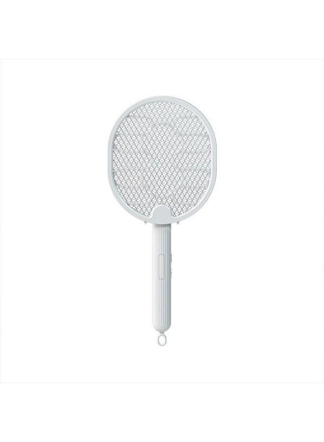 Rechargeable Electric Mosquito Racket & Bug Zapper Bat with Wall Mount and UV Light Trap - Image 4